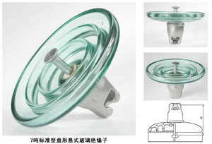 玻璃绝缘子LXY3-160,LXP-160,FC160,U160B